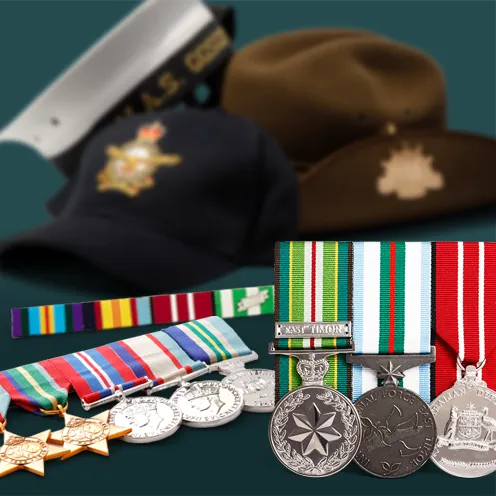 Replica Military Medals and Mounting